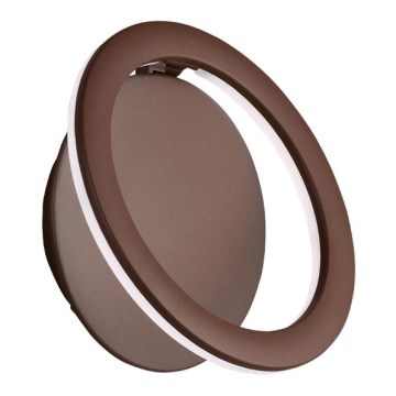 LED nástenné svietidlo PALERMO LED/16W/230V hnedé