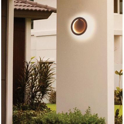 LED nástenné svietidlo PALERMO LED/16W/230V hnedé
