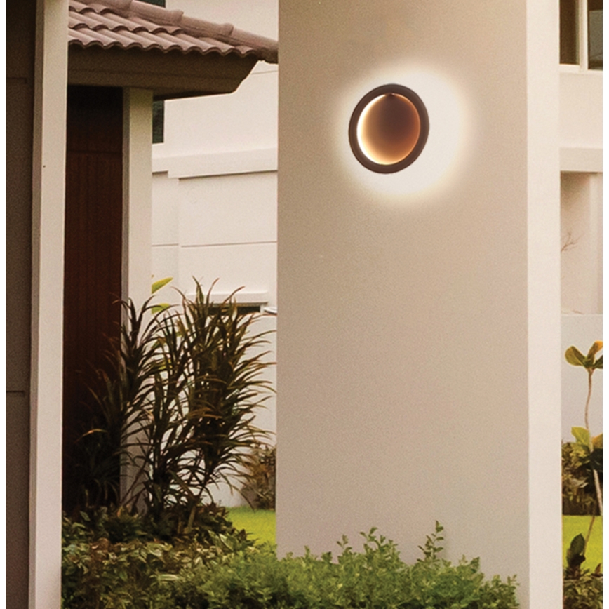 LED nástenné svietidlo PALERMO LED/16W/230V hnedé