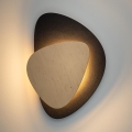 LED Nástenné svietidlo PEDRA LED/7W/230V čierna/béžová