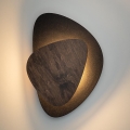 LED Nástenné svietidlo PEDRA LED/7W/230V čierna/hnedá