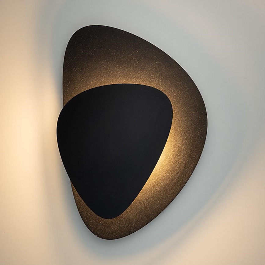 LED Nástenné svietidlo PEDRA LED/7W/230V čierna