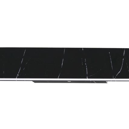 LED Nástenné svietidlo PIERCE LED/12W/230V 30 cm čierna