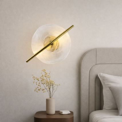 LED nástenné svietidlo RELAX LED/5W/230V zlaté/biele