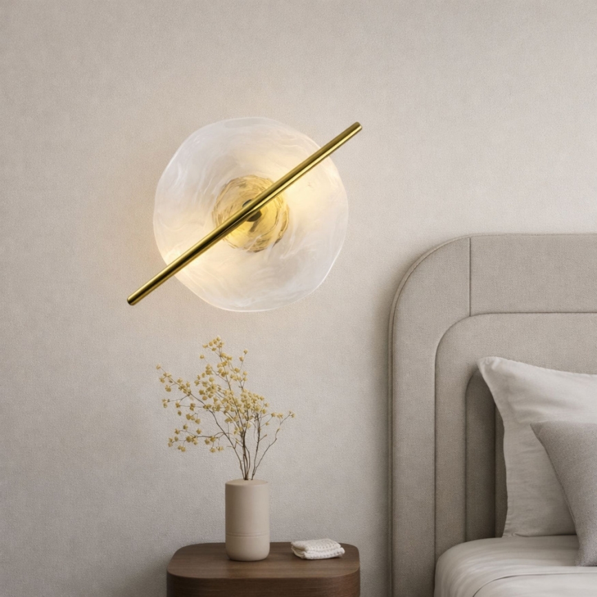 LED nástenné svietidlo RELAX LED/5W/230V zlaté/biele