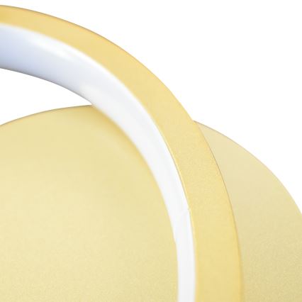 LED Nástenné svietidlo ROTONDA LED/7W/230V zlatá