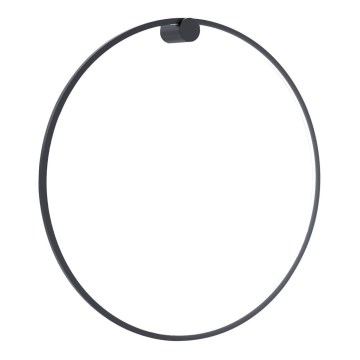 LED Nástenné svietidlo SATURNO LED/46W/230V pr. 80 cm IP44 čierna