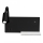 LED nástenné svietidlo SHELF LED/4W+LED/5W+LED/2W/230V čierna