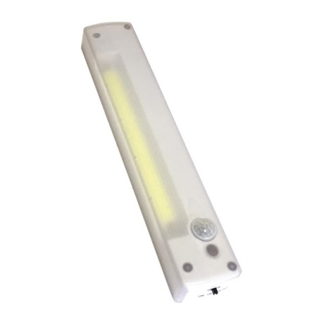 LED Nástenné svietidlo so senzorom LED/3W/3xAAA