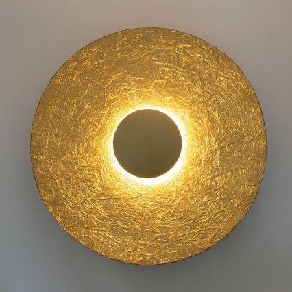 LED Nástenné svietidlo SOLE LED/16W/230V pr. 65 cm zlatá