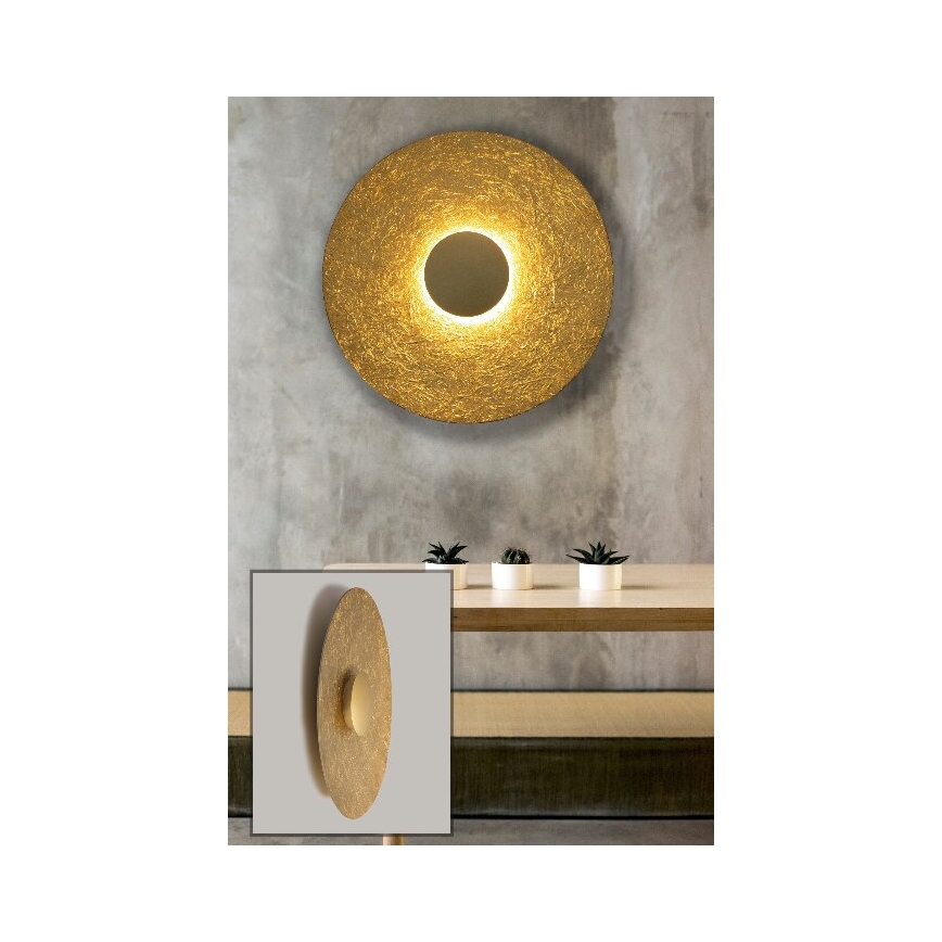 LED Nástenné svietidlo SOLE LED/7W/230V pr. 44 cm zlatá
