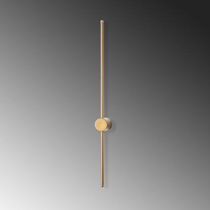 LED nástenné svietidlo SWORD LED/13W/230V 3000K matné zlaté