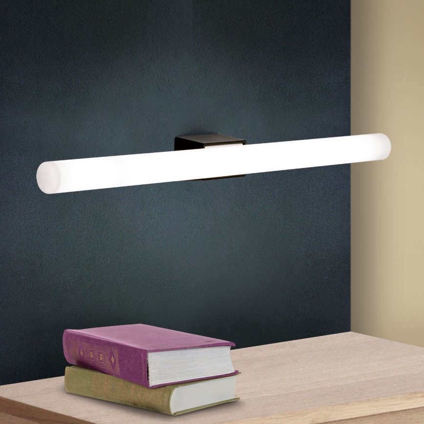 LED Nástenné svietidlo VISAGIST 1xS14d/8W/230V čierna