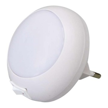 LED Nočné svietidlo do zásuvky 5xLED/0,6W/230V