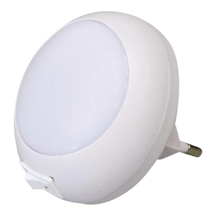 LED Nočné svietidlo do zásuvky 5xLED/0,6W/230V