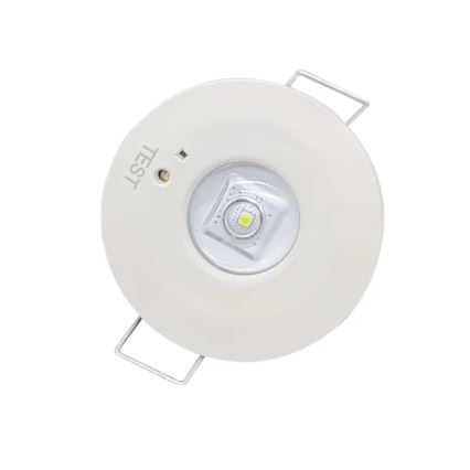 LED Núdzové podhľadové svietidlo LED/1,2W/230V 6000K