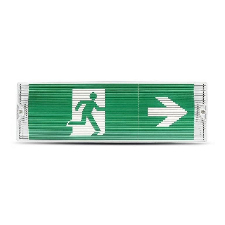 LED Núdzové svietidlo EMERGENCY EXIT LED/3W/230V IP65 6000K 1200mAh