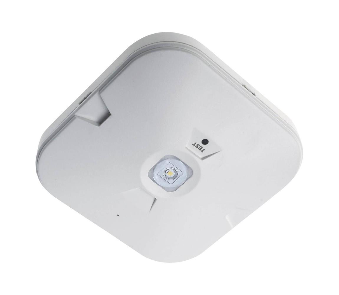 Greenlux LED Núdzové svietidlo GATRION LED/3/1W/3,2V 6000K 3000 mAh IP54 biela