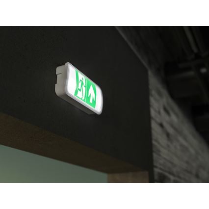 LED Núdzové svietidlo VIRGO EVO LED/1W/230V 6000K IP65