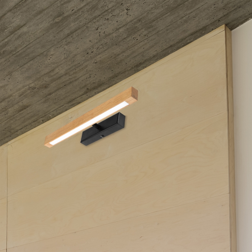 LED obrazové svietidlo VERDE LED/5,5W/230V 3000K 46 cm dub/čierna