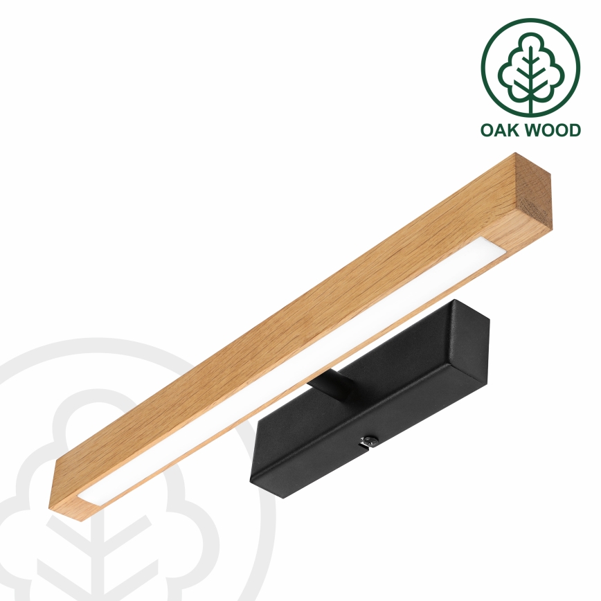 LED obrazové svietidlo VERDE LED/5,5W/230V 3000K 46 cm dub/čierna