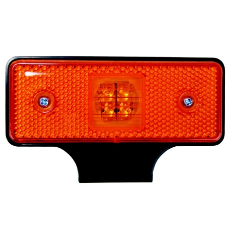 LED Obrysové svietidlo SINGLE LED/0,2W/12-24V IP67 oranžová
