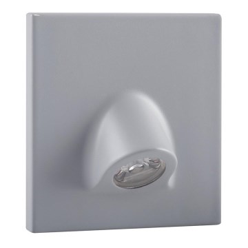 LED Orientačné svietidlo MEFIS LED/0,7W/12V 4000 K šedá
