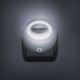 LED Orientačné svietidlo so senzorom do zásuvky LED/1W/230V biela