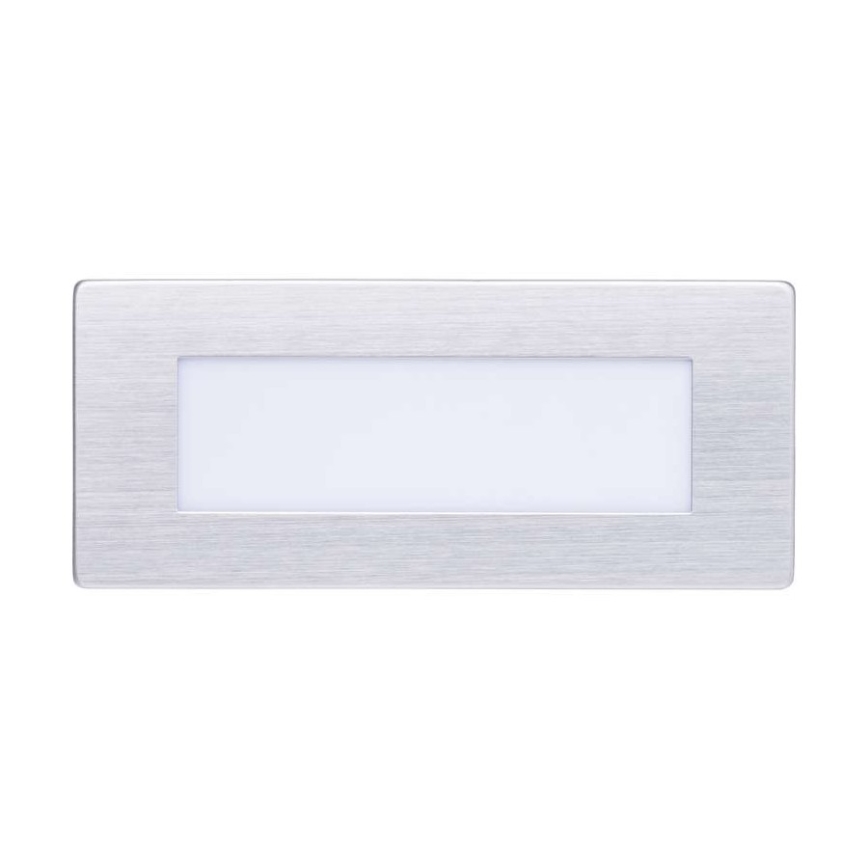LED Orientačné vstavané svietidlo obdĺžnik LED/1,5W/230V 4000K