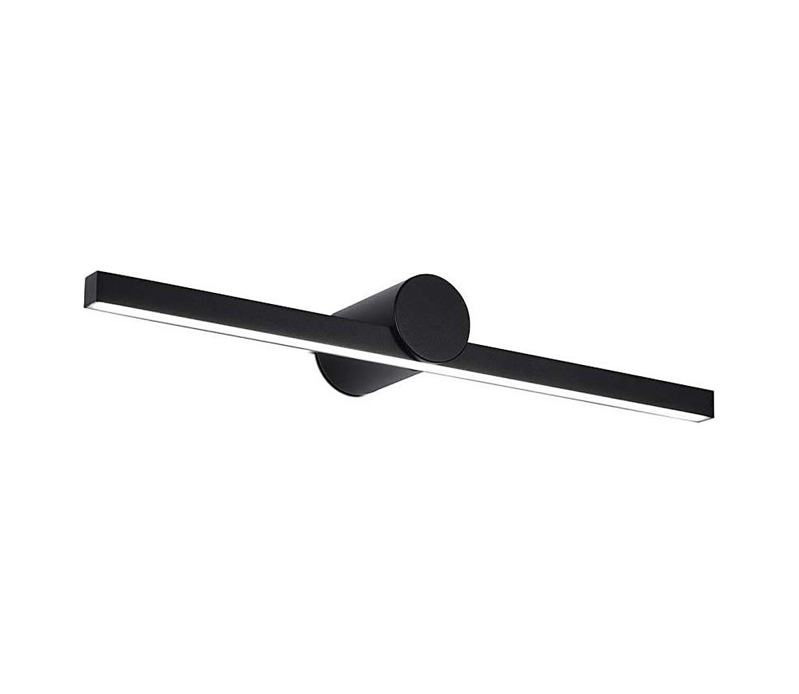 LED osvetlenie do kúpeľne na zrkadlo, 10 W, 230 V, 4000 K, IP65, čierne 405841