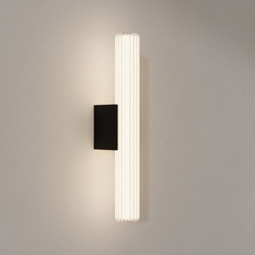 LED osvetlenie na zrkadlo do kúpeľne LINEA LED/8W/230V 3000/4000/6000K IP44 45 cm čierne