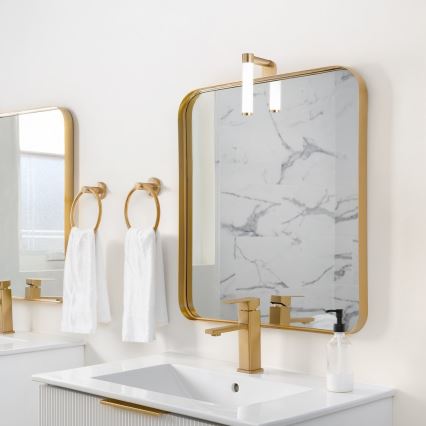 LED osvetlenie zrkadla do kúpeľne APA MINI, 4 W, 230 V, IP44, zlaté