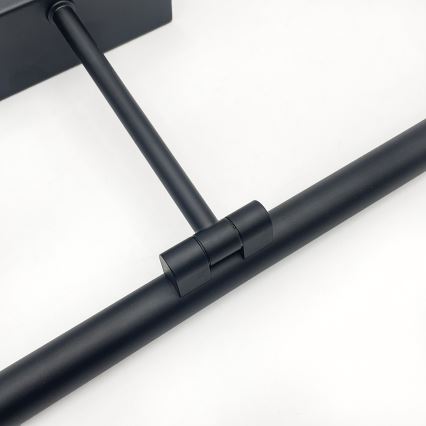 LED osvetlenie zrkadla do kúpeľne MIRROR LED/8W/230V 4000K IP44 60 cm čierna