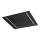 LED Panel ALGINE LED/44W/230V 60x60 cm 4000K UGR<16 čierna