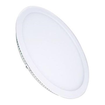 LED panel LED/12W/230V 3000/4000/6000K priemer 17 cm biely