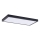 LED Panel LED/36W/230V 4000K 30x60 cm čierna