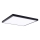 LED Panel LED/60W/230V 4000K 60x60 cm čierna