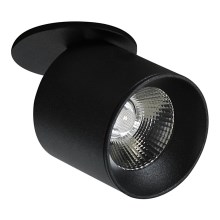 LED Podhľadové bodové svietidlo HARON 1xLED/10W/230V čierna