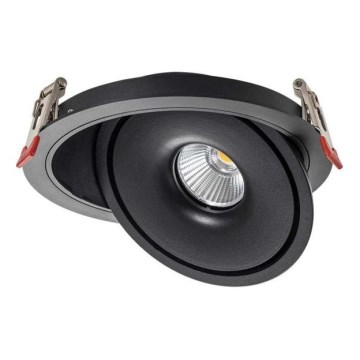 LED Podhľadové bodové svietidlo LED/12W/230V 3000/4000/6400K pr. 12 cm čierna
