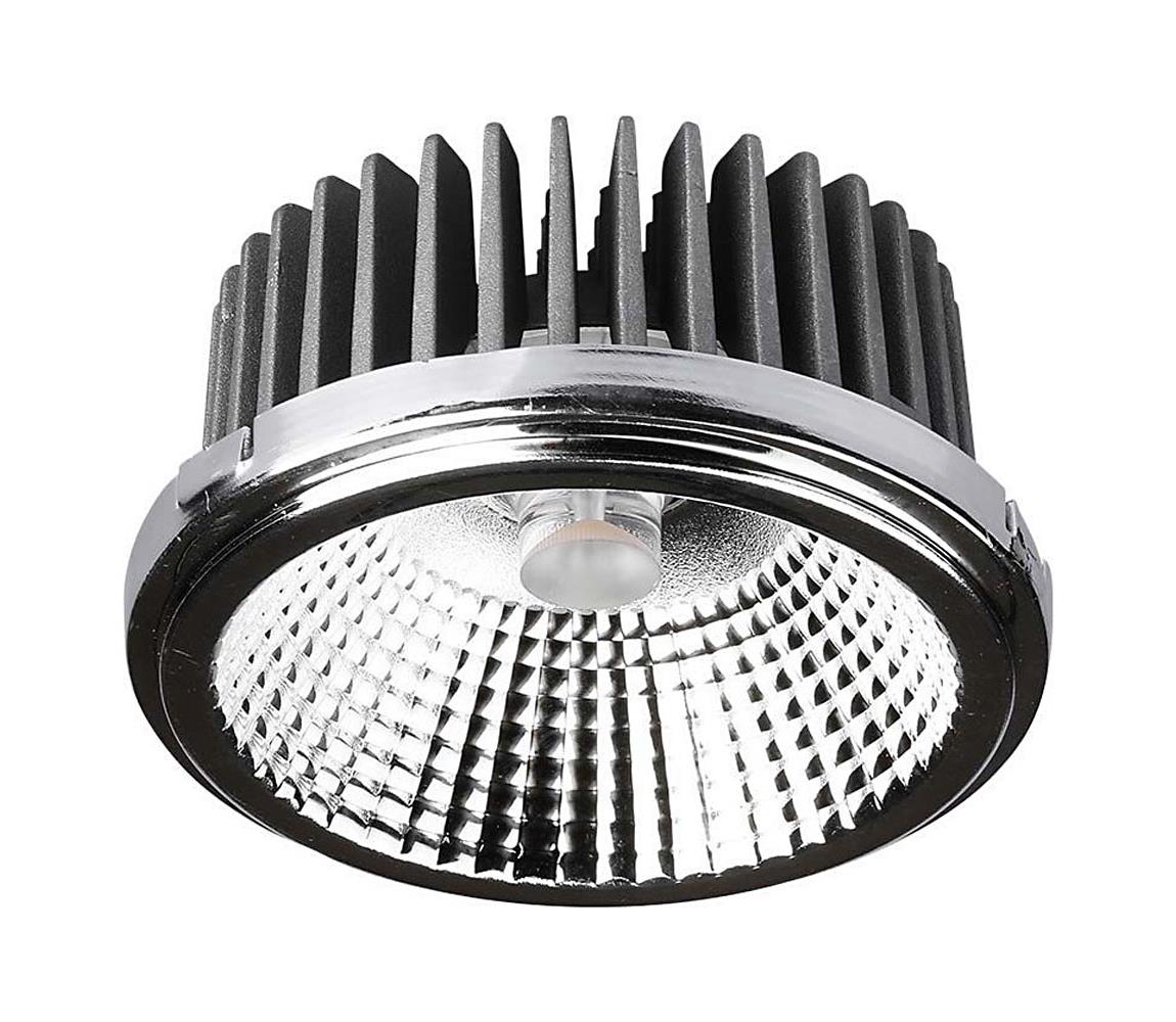 LED Podhľadové bodové svietidlo LED/20W/230V 3000K pr. 11 cm lesklý chróm