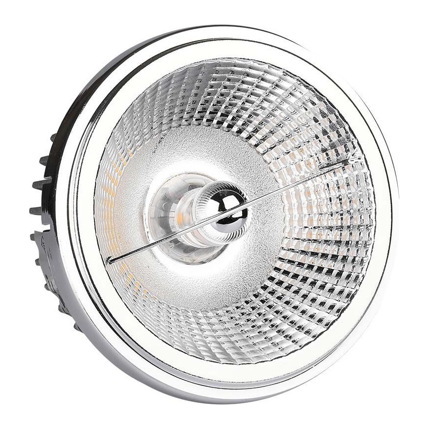 LED Podhľadové bodové svietidlo LED/20W/230V 4000K 40°/20° pr. 11 cm lesklý chróm