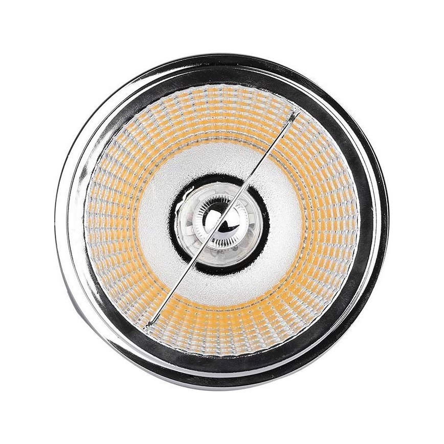 LED Podhľadové bodové svietidlo LED/20W/230V 4000K 40°/20° pr. 11 cm lesklý chróm