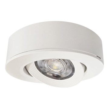 LED Podhľadové/prisadené bodové svietidlo 2v1 LED/5W/230V 4200K pr. 9,3 cm biela