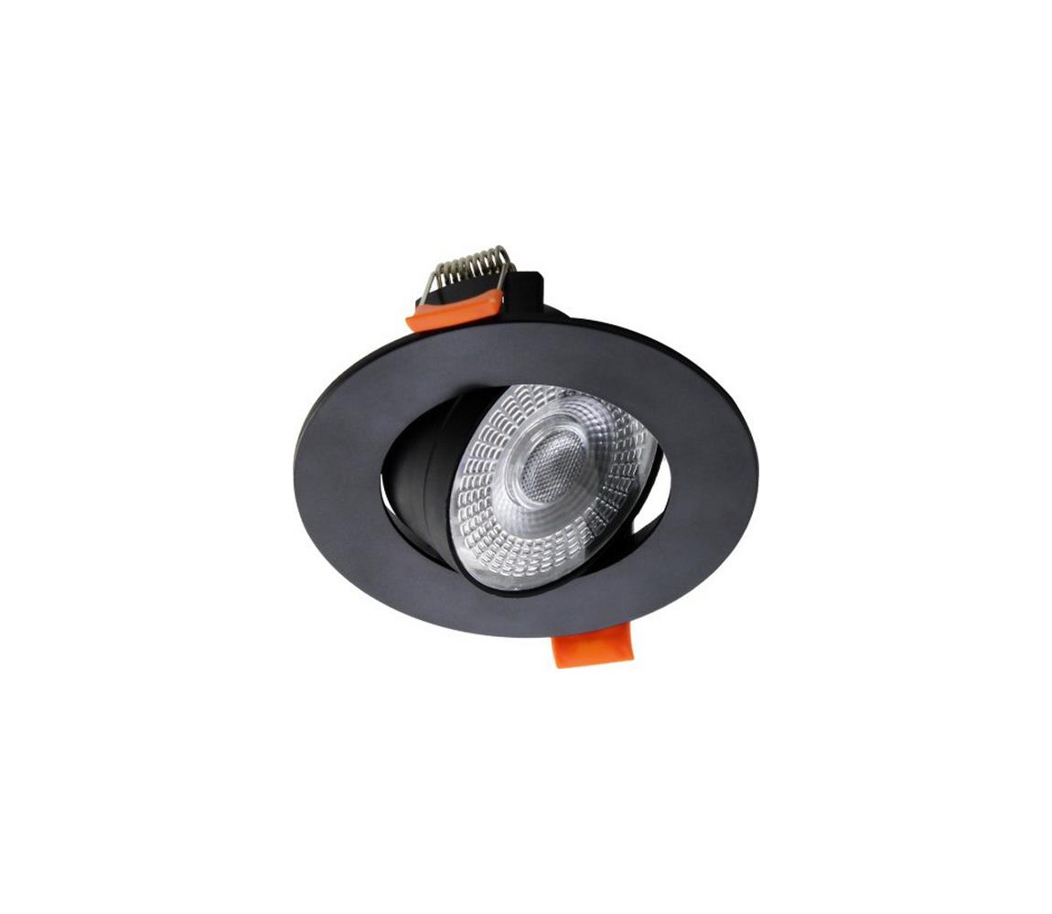 LED podhľadové svietidlo BRINO LED/3/5/7W/230V 3000/4000/6500K čierne 004347