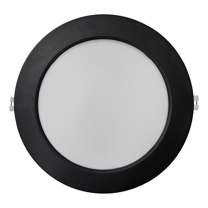LED Podhľadové svietidlo CIRCLE LED/18W/230V 4000K pr. 22 cm čierna