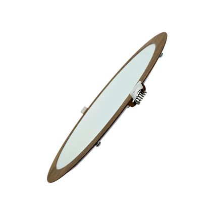 LED Podhľadové svietidlo CIRCLE LED/24W/230V 4200K pr. 29,6 cm hnedá