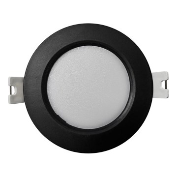 LED Podhľadové svietidlo CIRCLE LED/3W/230V 4000K pr. 9 cm čierna