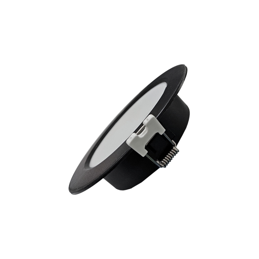 LED Podhľadové svietidlo CIRCLE LED/3W/230V 4000K pr. 9 cm čierna