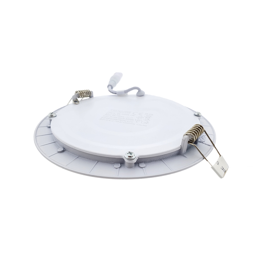 LED Podhľadové svietidlo CIRCLE LED/9W/230V 6500K pr. 14,5 cm biela