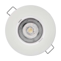 LED Podhľadové svietidlo EXCLUSIVE 1xLED/5W/230V 3000 K biela